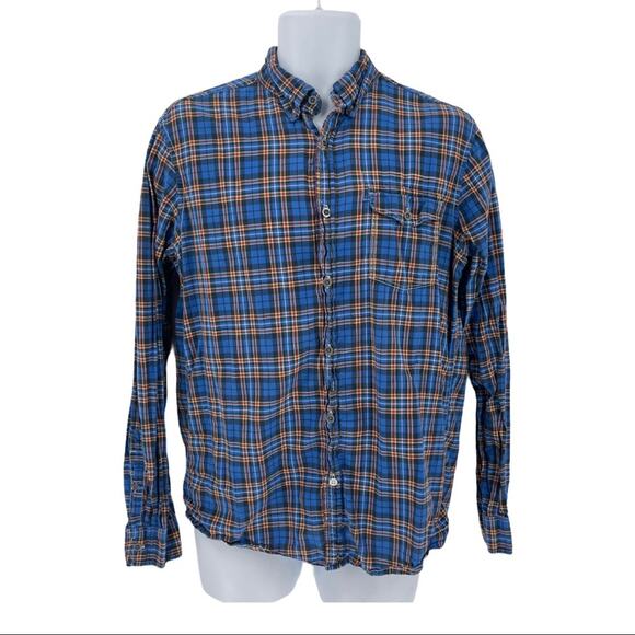 G.H. Bass & Co. Other - G.H. Bass & Co. Mens Slim Fit Cotton Plaid Button Down Shirt Size Medium M